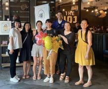 Wu Yi-Ting welcomed by her host community