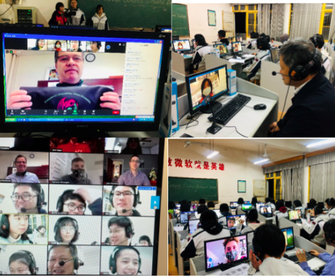 Sister School Virtual Bilingual Video Class