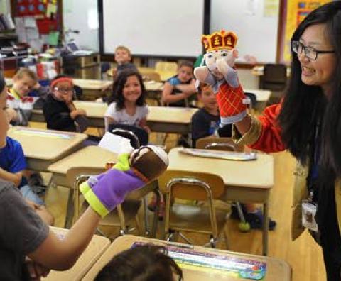 Chinese Teacher Relishes Time at Roosevelt