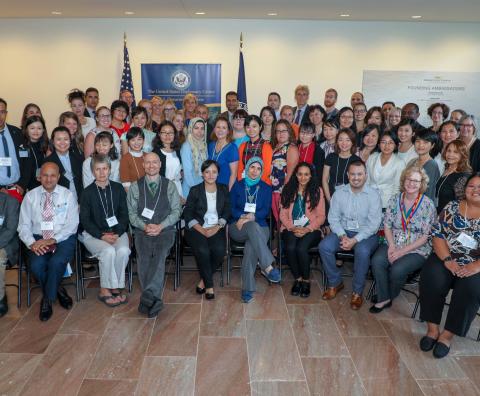 TCLP Participants at the New U.S. Diplomacy Center